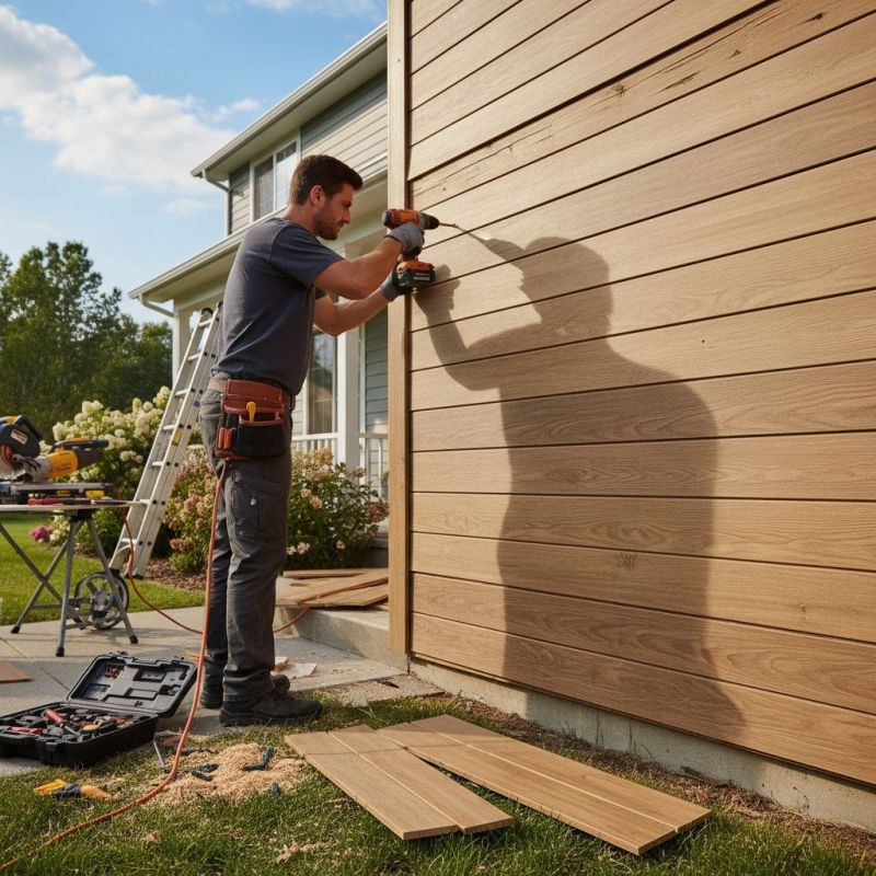 Board Siding Repair