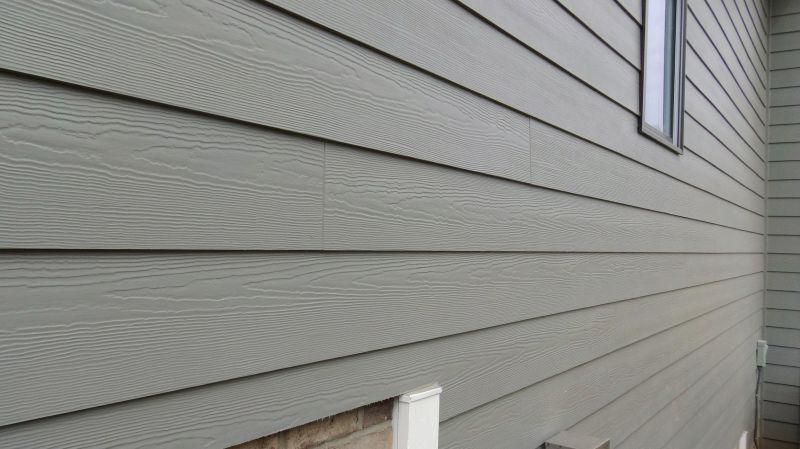 Finished Fiber Cement Siding