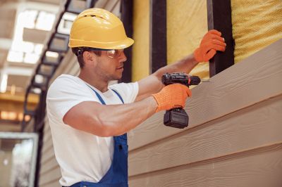 Siding Installation in Progress